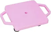 Indoor Scooter Board with Handles Sensory Training Early Education Square Floor Scooter for Indoor Outdoor Activities Home