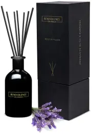 Reed Diffuser Set, Lavender & Eucalyptus Fragrance Diffuser | Aromatherapy