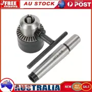 5/64'' To 1/2'' Drill Chuck/ Tool With MT2 Morse Taper Arbor And Key For Lathe
