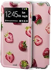 Cool Flip Cover for Samsung M315 Galaxy M31 Strawberry Drawing