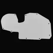 Fit For 68-74 Chevrolet Nova X-Body A/C Heater Delete Panel Plate New