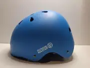 Outdoor Master Matte Blue Skateboard Cycling Helmet Unisex OM-SKB Medium- BLUE