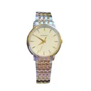 NEW Sekonda Ladies Two Tone Watch White Dial Face Silver Gold Second Hand Links