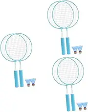 BESPORTBLE Badminton Racket with Balls Badminton Toys for Outside Badminton Rackets Tennis Racket for Kid Outdoors Game Badminton for Toys for Yellow