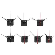 7 Sets Quartz Clock Movement Mechanism, Silent Short Shaft Clock Mechanisms3090