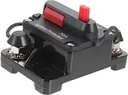 JECOMPRIS Circuit Breaker Fuse for Car Truck Boat Rv Waterproof Auto Reset Mini Panel Mount 70a Insulator Included