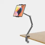 Adjustable Rotating Tablet and Phone Holder for Laptops and Monitors