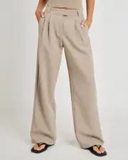 [Ava And Ever] Ava And Ever Women's Ollie Dicaprio Pants in Taupe Size 4 4 Taupe