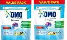 100 (2x 50) OMO Triple 3 in 1 Sensitive Laundry Capsules Detergent Stain Remover