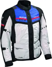 DIFI Sierra Nevada 3 Aerotex waterproof Motorcycle Textile Jacket, black-blue, Size 3XL for Men Black Blue