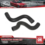 Gates Radiator Hose Kit for Toyota Camry Vista SV20 1S 1SI 1.8L 66kW 86kW 86-89