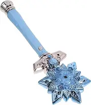 Music Light Up Fairy Wand Snowflake Effect Party Favor for Birthdays Holidays and Special Occasions No Batteries Needed Enchanting Role Play