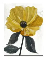 Ready2HangArt Graceful Poppy IV Wrapped Canvas Wall Art by Norman Wyatt