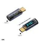 1 PCS PD 240W Power Meter Tester 8K 60HZ USB C Extension Mobile Phone
