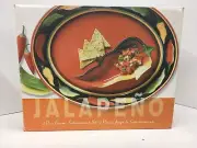 New In Box Jalapeno 2 Piece Ceramic Entertainmet Set (Chip and Dip Set)
