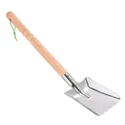 19 Inch Digging Shovel Square Garden Hand Shovel Steel Gardening Tool