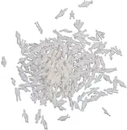 Model People Figures Scale 1:200 Pack of .100pcs White Assorted Style