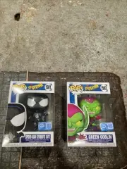 Funko POP Green Goblin + Spider-Man Symbiote Suit #1501 1502 IN HAND