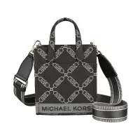 在飛比找momo購物網優惠-【Michael Kors】MK Gigi刺繡字LOGO帆布