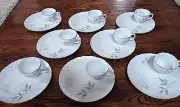 Vintage 1965 JONAS ROBERTS Snack Luncheon Sets, 16 Pieces, Never Used, Mint