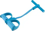 Pedal Exerciser Multi Function Tension Rope Strong Fitness Resistance Bands Latex Pedal Women Men Sit Up Pull Ropes Yoga Fitness Equipment Foot Pedal Exerciser (Size : Blue)