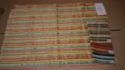 Bassett Mcnab Rayon/poly Blend Fabric Sample- "Chenille Stripe" - 27"×18" H22