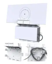 Starlink Gen 3 Router Mount, Starlink Standard Mesh Router and Power Supply