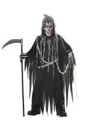Kid's Glow in the Dark Grim Reaper Costume