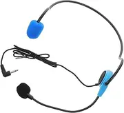 QUMIIRITY Interview Speech Headset Mic Omnidirectional for Singing Presenting Ergonomic Long Lasting