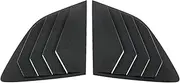 Rear Side Vent Window Louvers Spoiler Cover Compatible for Honda CRV CR-V 2023 2024 Trim Car Exterior Accessories(Carbon Fiber Black)