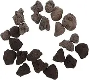 JUMPLAWN Volcanic Rock Natural Lava Stones for Aquarium Decoration Scientific Exploration
