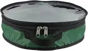 Holiday Wreath Storage Bags - Round Wreath Storage Box With Double Zipper | Round Nag For Holiday Decor With Clear Window And Handle