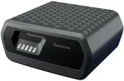 Fireproof and Waterproof Lock Box with Digital Keypad Lock, Shelf Safe for Do...