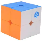 Bucubke GAN 251 V2 2x2 Stickerless Speed ​​Magic Cube GAN251 V2 2x2x2 51mm Compe