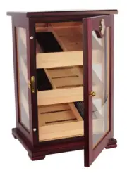 Quality 150+ CT Count Cigar Humidor Humidifier Wooden Case Box Hygrometer totr