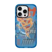 iPhone 16 Pro Impact Case MagSafe Compatible Pizza Kong