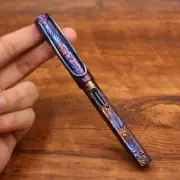 New 2 Switching Mode Titanium Pocket Pen High Grade Commercial Plug-in Signature