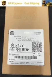 Free Tax 25C-D6P0N104 /B AB PowerFlex 527 AC Drive 480V 6A Surplus Sealed Fast