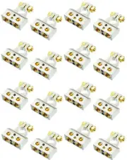 8 DBTC300PN 0/2/4/6/8 AWG Positive & Negative Power Battery Terminal Chrome