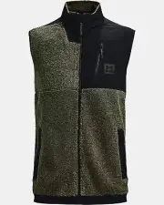 New Men's Under Armour Mission Soft Shell/Fleece Vest Size XL MSRP $100