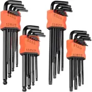 9Pcs Allen Key Wrench Lengthen Arm End Hexagon Key Set Wrench L Shaped
