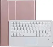 Bluetooth Keyboard Case with Trackpad for Samsung Galaxy Tab A7 10.4" 2020(Model: SM-T500/T505/T507), Wireless Keyboard with Protective Cover & Mouse Pad