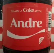 Share A Coke With Andre 2018 Limited Edition Coca Cola Bottle