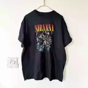 NEW Nirvana Live Concert Graphic Band Tee T Shirt M