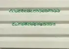 Natural Emerald Round Cut 3.50 mm Lot High luster 5.00 Cts. 26 pcs-Loose Emerald