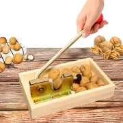 Manual Nutcracker Nut Tongs, Macadamia Nut Cracker Heavy Duty Pecan Nut Cracker