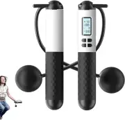 Skipping Rope with Counter, Gravity Ball Jump Rope for Fat Loss, Cordless Jump R
