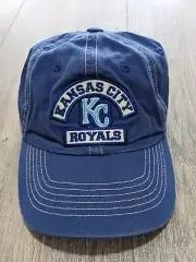 Kansas City Royals Hat Blue Mens Adjustable Strapback Fan Favorite Genuine Merch