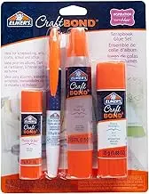 Elmer’s Craft Bond Scrapbook Glue Set, 4 Types of Craft Glue