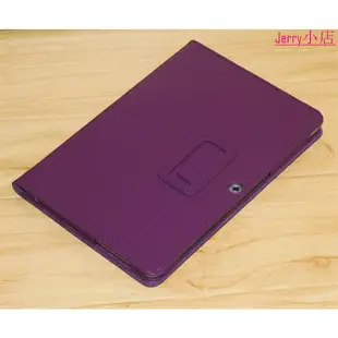 【現貨】簡約支架皮套適用於三星 Galaxy Tab 2 10.1 GT-P5100 GT-P5110Jerry的小店